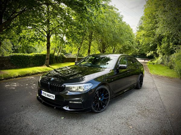 BMW 5-Series Saloon, Diesel, 2017, Black
