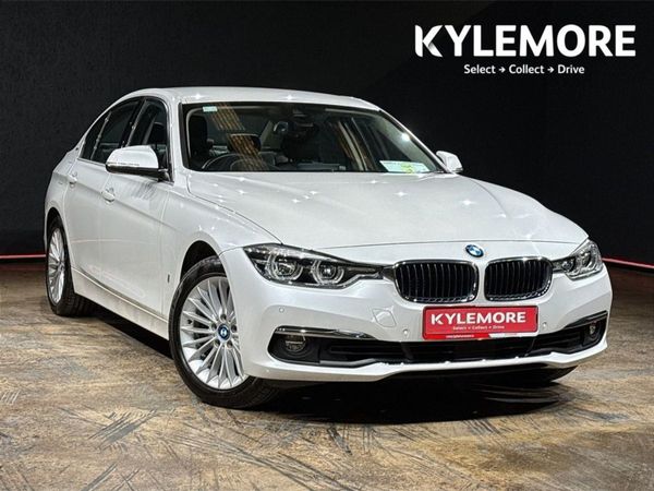 BMW 3-Series Saloon, Hybrid, 2018, White