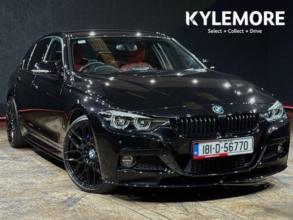 BMW 3-Series Saloon, Hybrid, 2018, Black