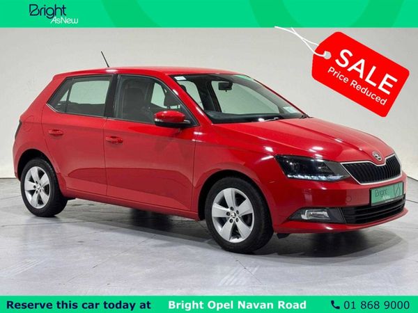 Skoda Fabia Hatchback, Petrol, 2018, Red