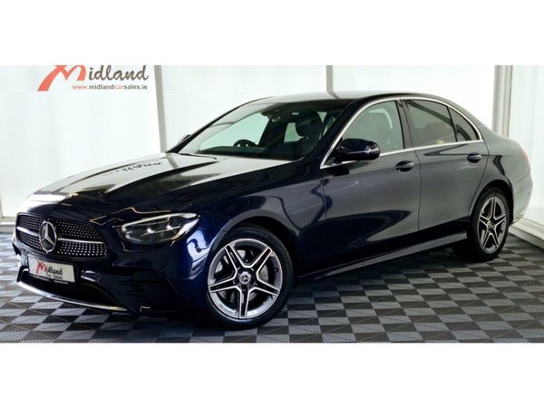 Mercedes-Benz E-Class Saloon, Diesel Hybrid, 2022, Blue