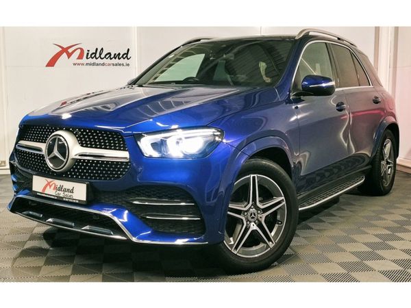 Mercedes-Benz GLE Estate, Diesel Plug-in Hybrid, 2021, Blue