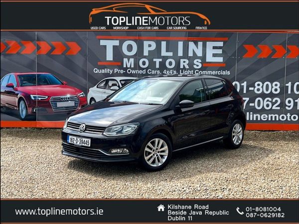 Volkswagen Polo Hatchback, Petrol, 2016, Black