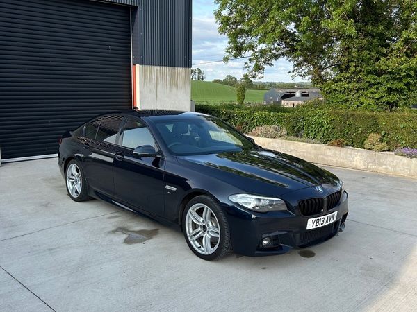 BMW 5-Series Saloon, Diesel, 2013, Black