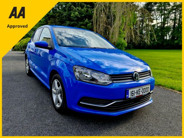 Volkswagen Polo Hatchback, Petrol, 2016, Blue