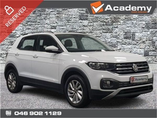 Volkswagen T-Cross Estate, Petrol, 2022, White