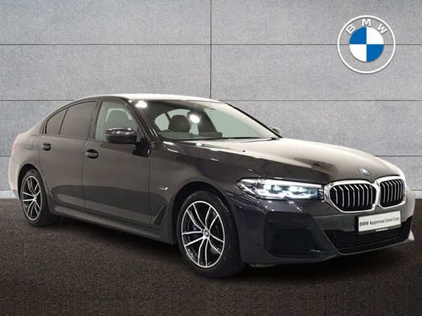 BMW 5-Series Saloon, Petrol Plug-in Hybrid, 2022, Grey