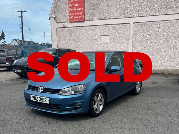 Volkswagen Golf Hatchback, Diesel, 2015, Blue