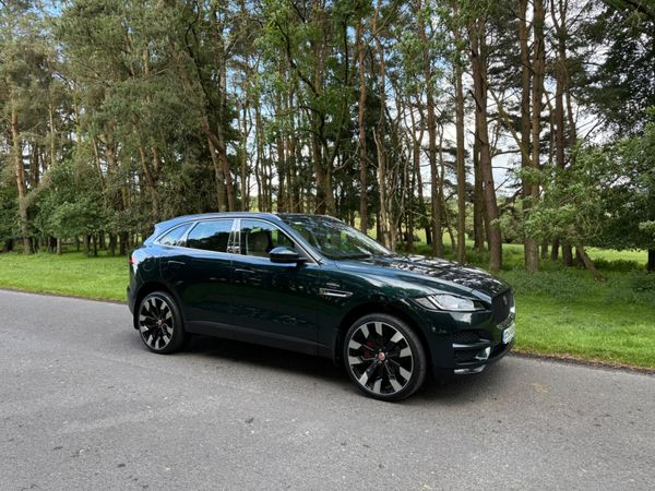 Jaguar F-Pace SUV, Diesel, 2017, Green