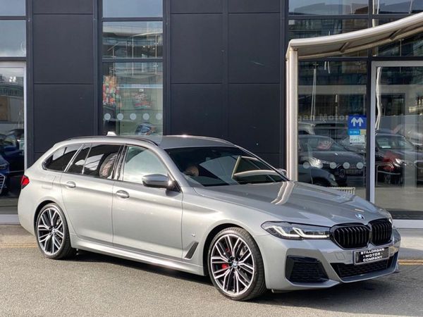 BMW 5-Series Estate, Diesel, 2022, Grey