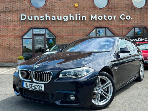 BMW 5-Series Saloon, Diesel, 2015, Black