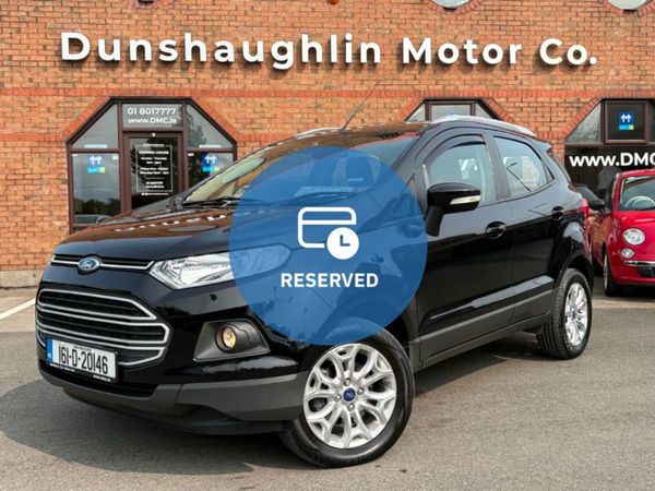 Ford EcoSport Hatchback, Diesel, 2016, Black