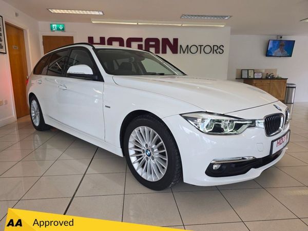 BMW 3-Series Estate, Diesel, 2017, White