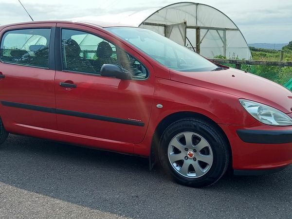 Peugeot 307 Hatchback, Petrol, 2004, Red