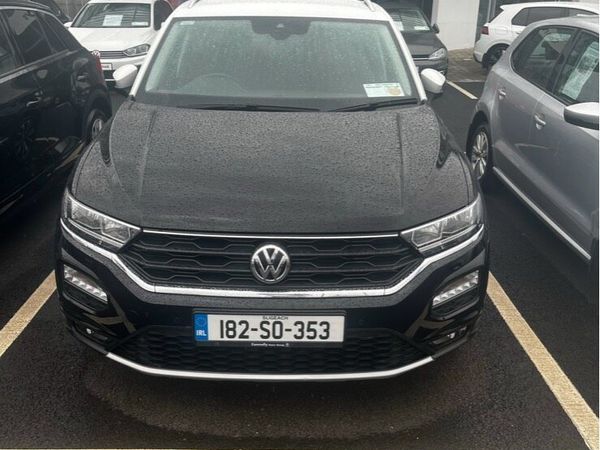 Volkswagen T-Roc SUV, Petrol, 2018, Black