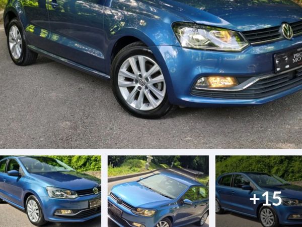 Volkswagen Polo Hatchback, Petrol, 2017, Blue