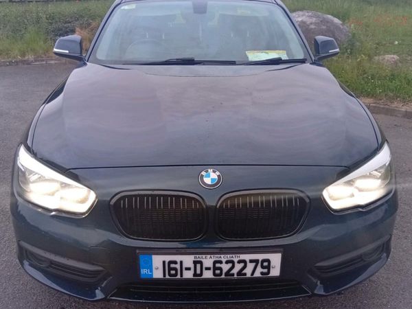 BMW 1-Series Hatchback, Diesel, 2016, Blue