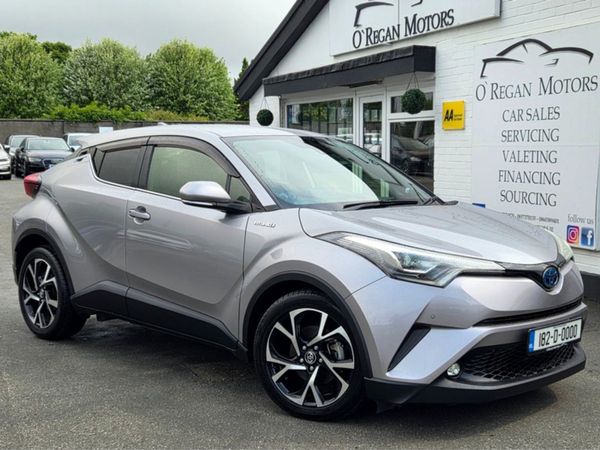 Toyota C-HR Hatchback, Petrol Hybrid, 2018, Silver