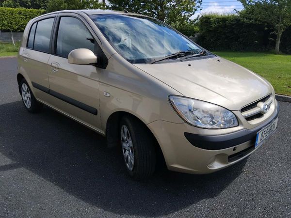 Hyundai Getz Hatchback, Petrol, 2007, Gold