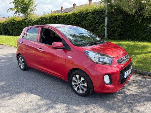 Kia Picanto Hatchback, Petrol, 2016, Red