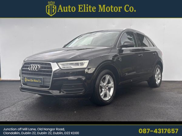 Audi Q3 SUV, Petrol, 2016, Black