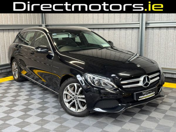 Mercedes-Benz C-Class Estate, Petrol Plug-in Hybrid, 2018, Black