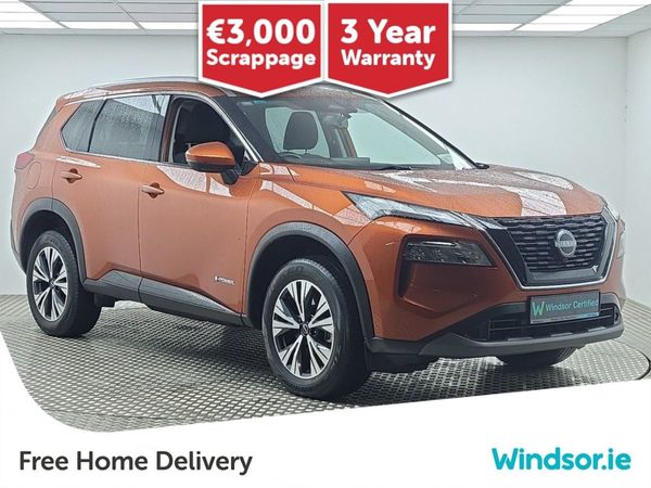 Nissan X-Trail SUV, Hybrid, 2024, Orange