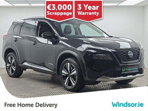 Nissan X-Trail SUV, Hybrid, 2024, Black