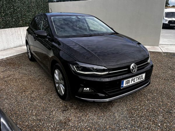 Volkswagen Polo Hatchback, Petrol, 2018, Black