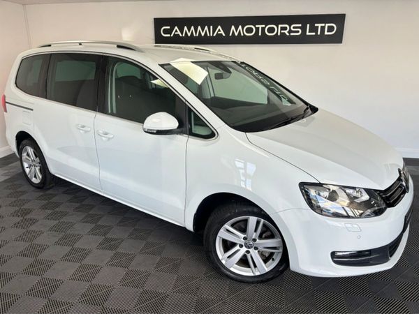 Volkswagen Sharan MPV, Petrol, 2018, White