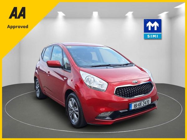 Kia Venga MPV, Diesel, 2016, Red