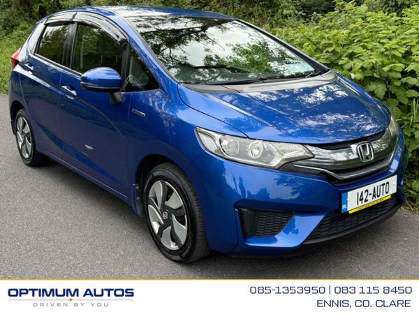 Honda Fit Hatchback, Petrol Hybrid, 2014, Blue