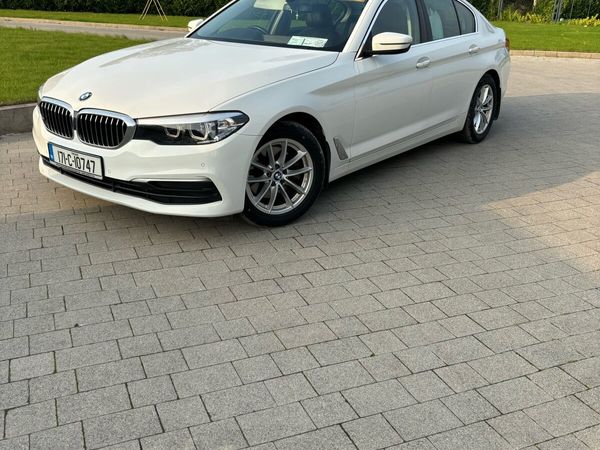 BMW 5-Series Saloon, Diesel, 2017, White