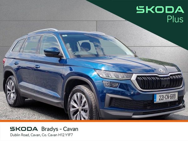 Skoda Kodiaq Estate, Diesel, 2022, Blue