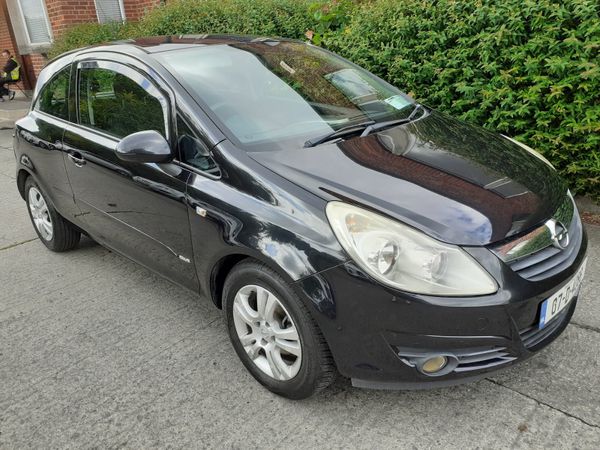 Opel Corsa Hatchback, Petrol, 2007, Black