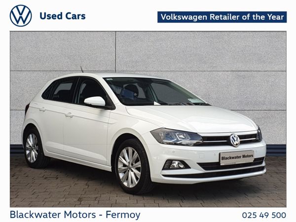 Volkswagen Polo Hatchback, Petrol, 2019, White