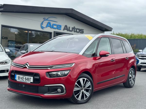 Citroen Grand C4 Picasso MPV, Diesel, 2018, Red