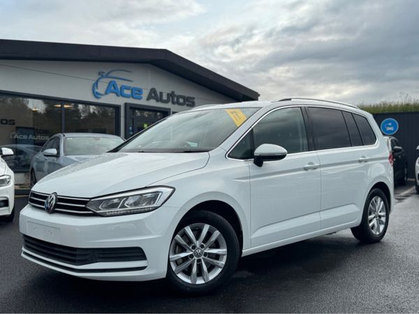 Volkswagen Touran MPV, Diesel, 2019, White