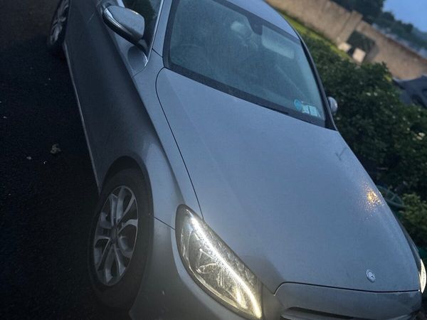 Mercedes-Benz C-Class Saloon, Petrol, 2015, Silver
