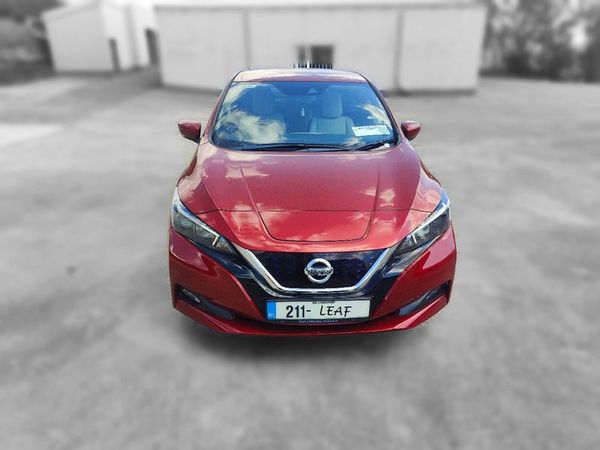 Nissan Leaf Hatchback, Electric, 2021, Red