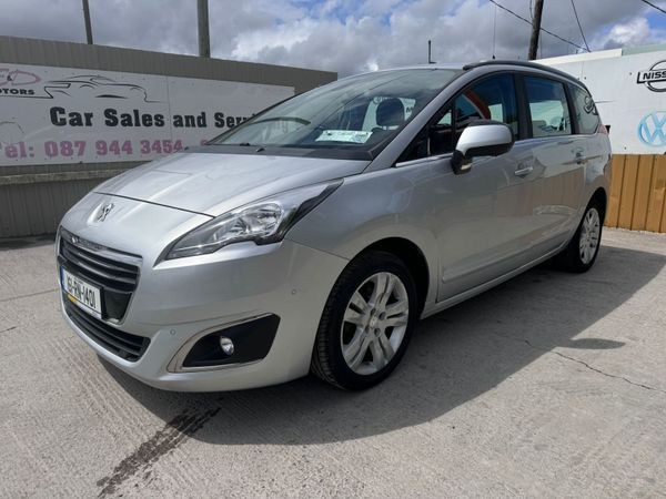 Peugeot 5008 MPV, Diesel, 2016, Silver