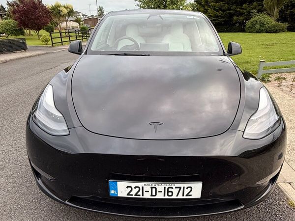 Tesla Model Y MPV, Electric, 2022, Black