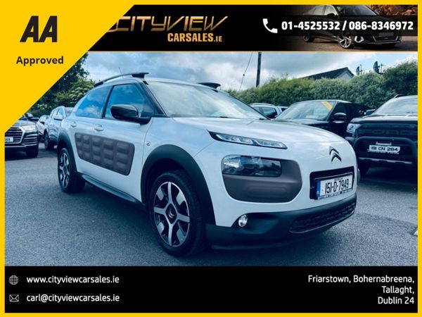 Citroen C4 Cactus Hatchback, Petrol, 2015, White