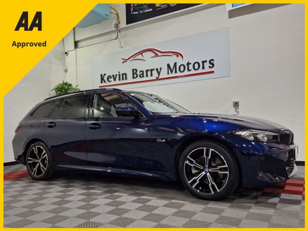 BMW 3-Series Estate, Petrol Plug-in Hybrid, 2022, Blue
