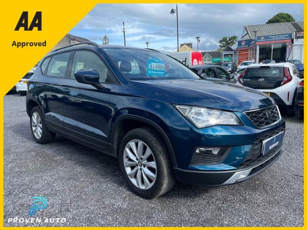 SEAT Ateca Hatchback, Petrol, 2017, Blue