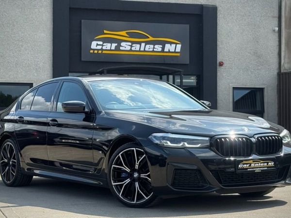 BMW 5-Series Saloon, Diesel, 2022, Black