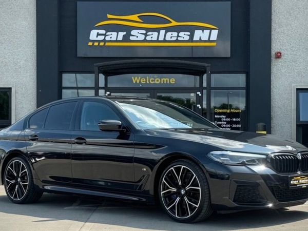 BMW 5-Series Saloon, Diesel, 2022, Black