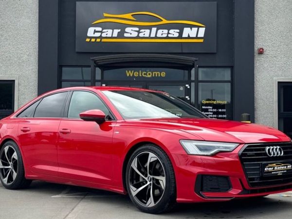 Audi A6 Saloon, Diesel, 2022, Red