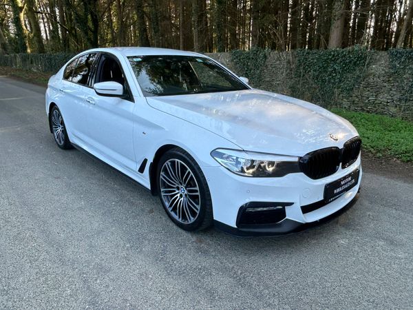 BMW 5-Series Saloon, Diesel, 2018, White