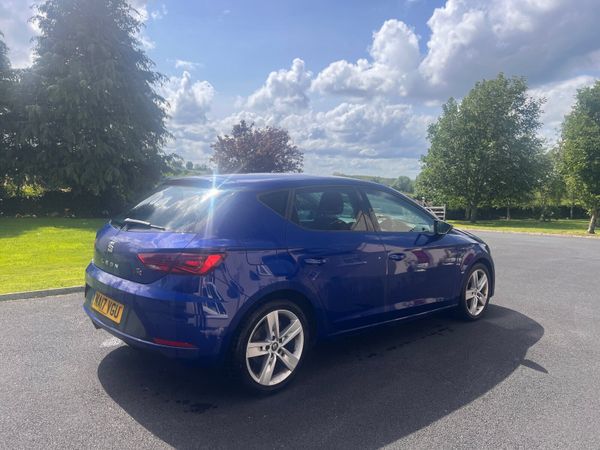 SEAT Leon Hatchback, Petrol, 2017, Blue